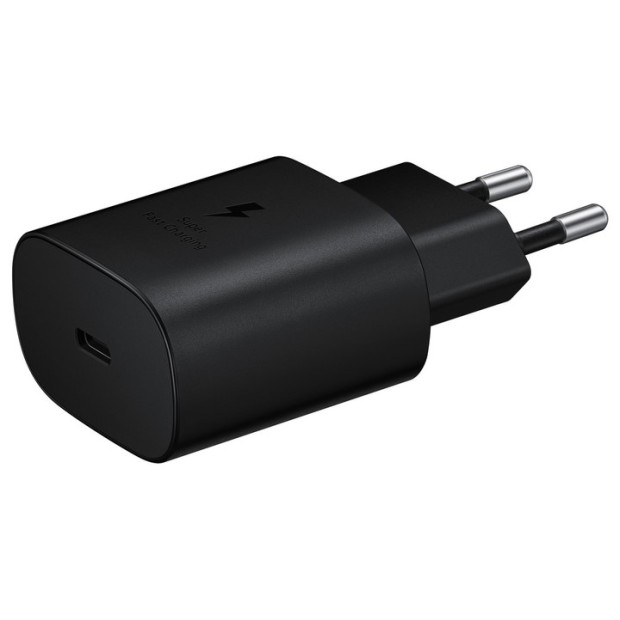 Samsung EP-TA800 25W Power Adapter (1 Type-C) + Type-C Cable (Black)